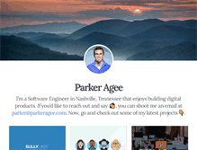 Tablet Screenshot of parkeragee.com